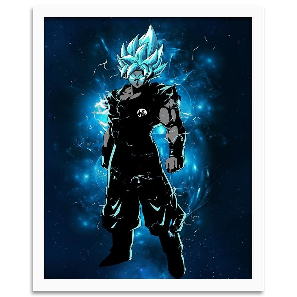 Glezna baltā rāmī - Dragon Ball 6 Home Trends DECO