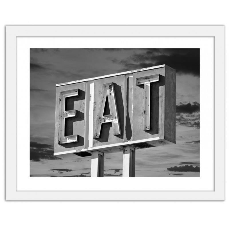 Glezna baltā rāmī - Eat Home Trends DECO