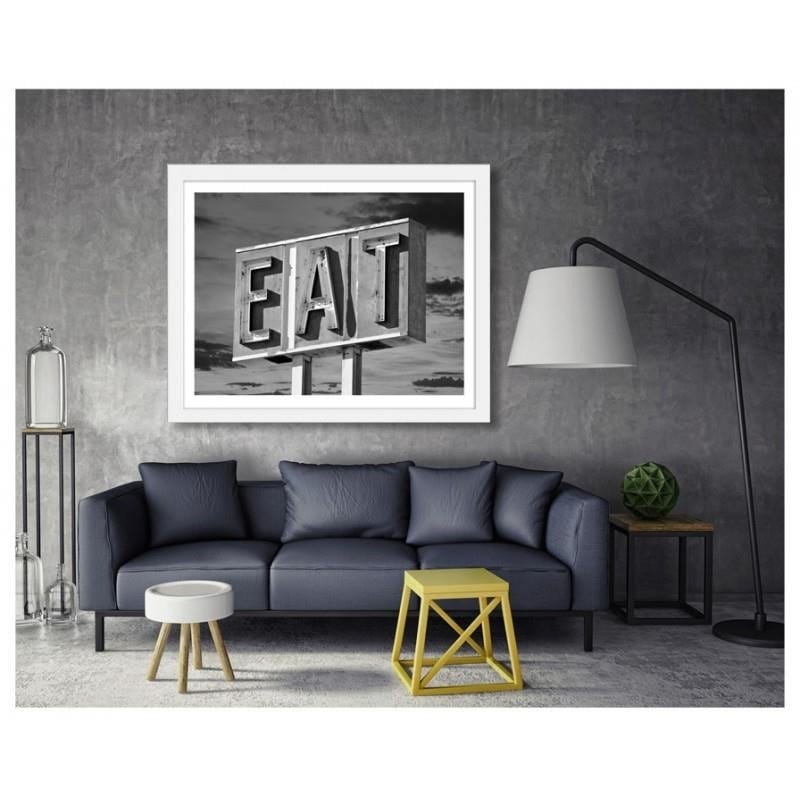Glezna baltā rāmī - Eat Home Trends DECO