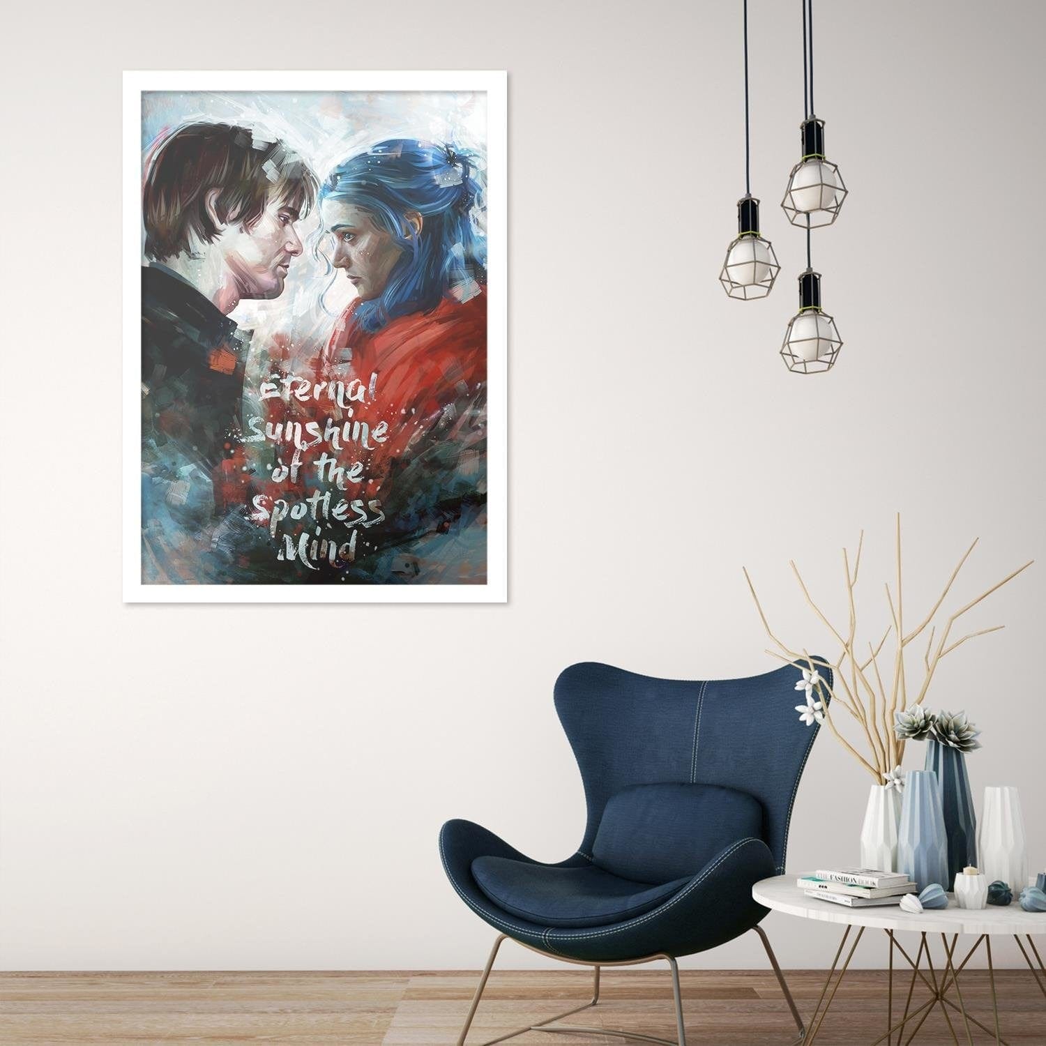 Glezna baltā rāmī - Eternal Sunshine Of The Spotless Mind  Home Trends DECO