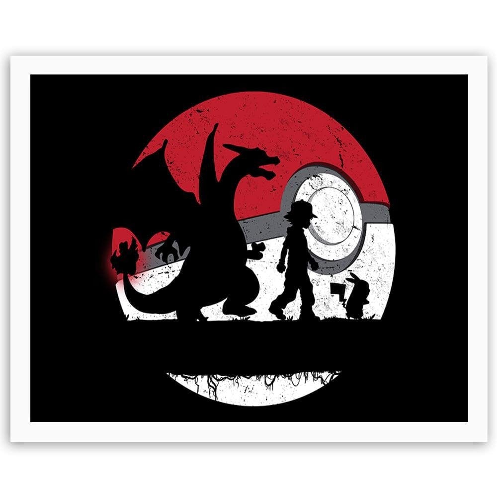 Glezna baltā rāmī - Famous Anime  Home Trends DECO