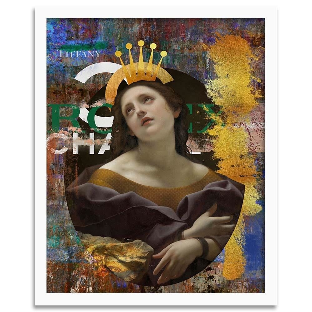 Glezna baltā rāmī - Fashion Artwork Home Trends DECO