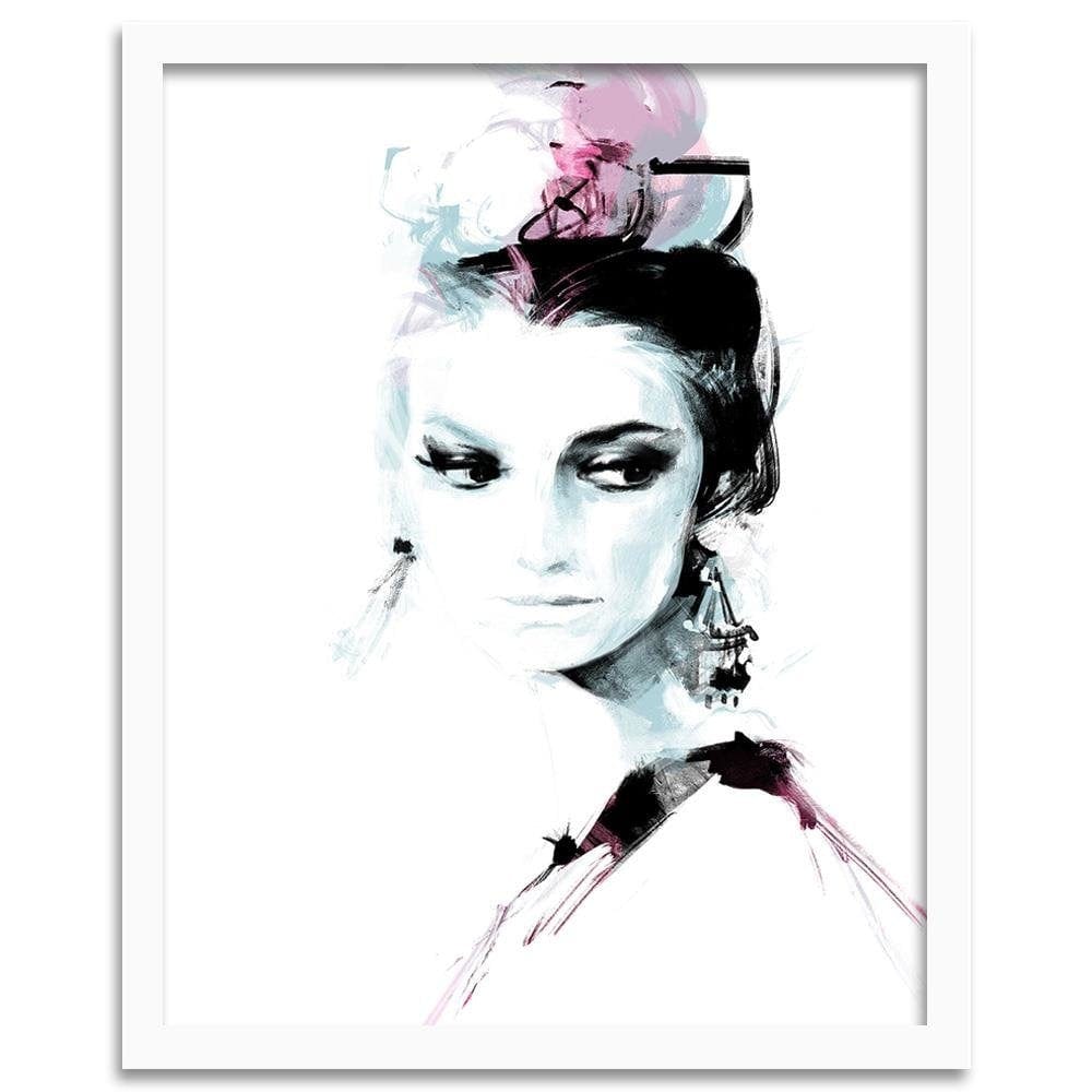 Glezna baltā rāmī - Fashion Beauty Home Trends DECO