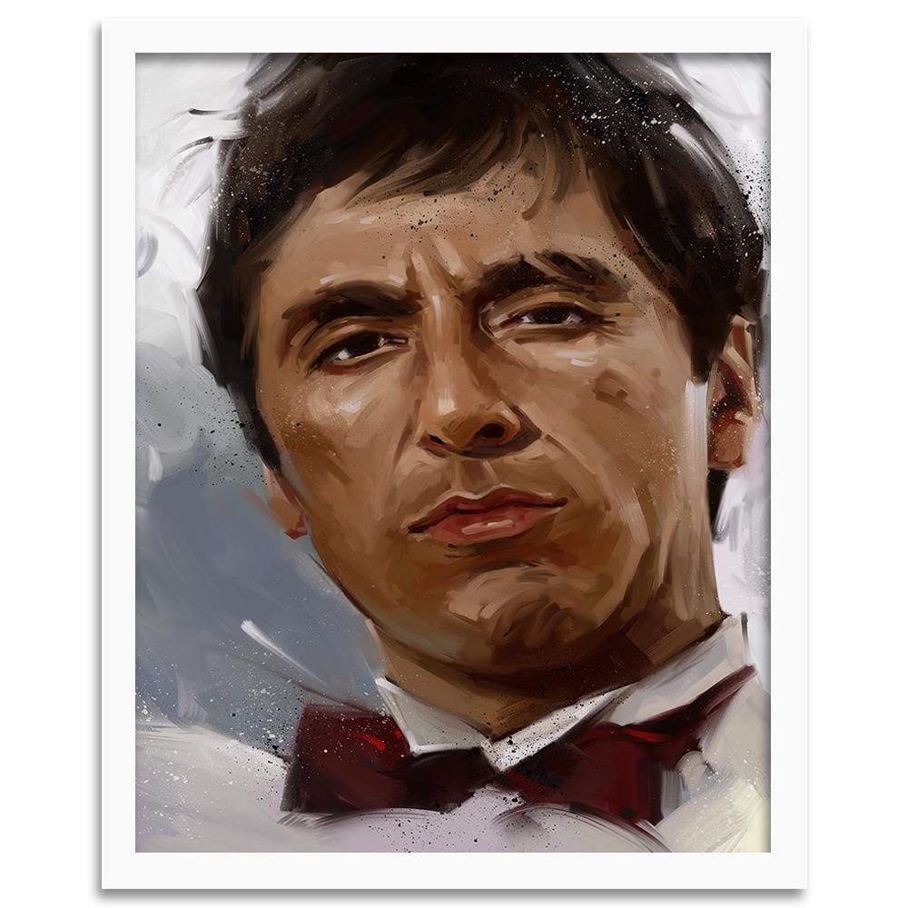 Glezna baltā rāmī - Film Scarface  Home Trends DECO