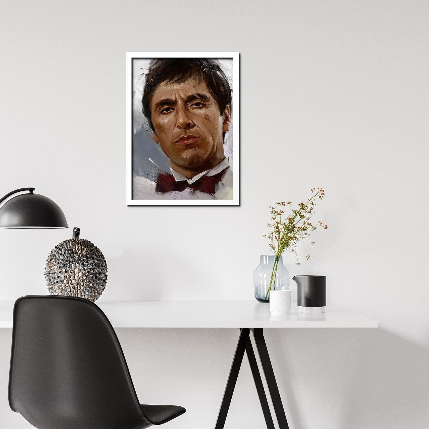 Glezna baltā rāmī - Film Scarface  Home Trends DECO