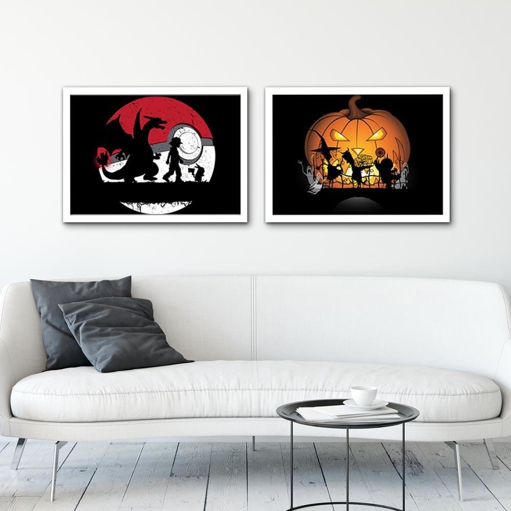 Glezna baltā rāmī - For Kids Ghosts  Home Trends DECO