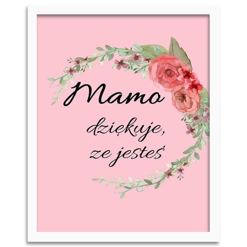 Glezna baltā rāmī - For Mommy 2 Home Trends DECO