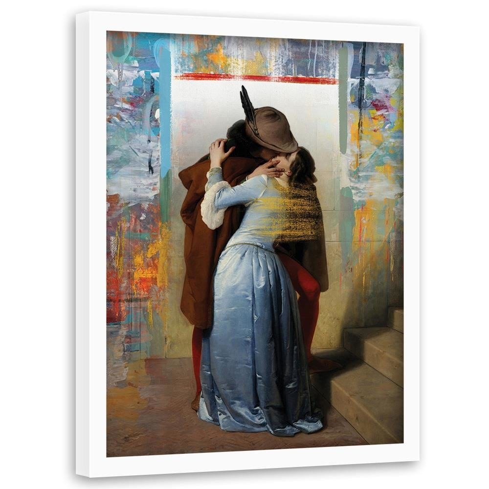 Glezna baltā rāmī - Funny Art Parody Image Home Trends DECO