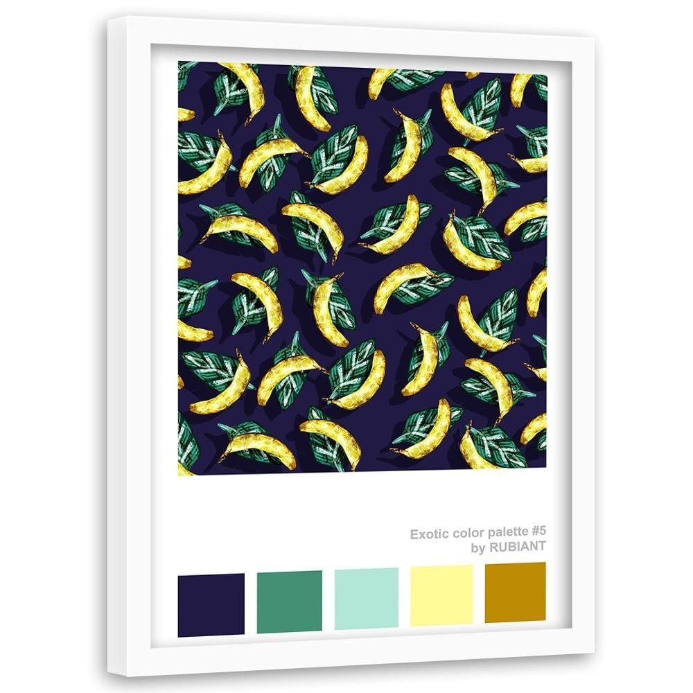 Glezna baltā rāmī - Giclée Print Yellow Home Trends DECO