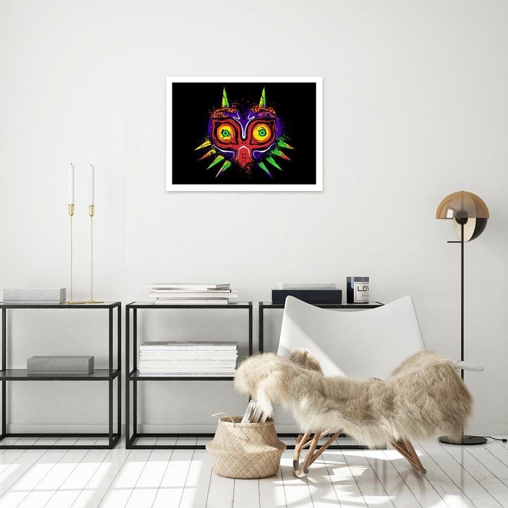 Glezna baltā rāmī - Graphic Design Home Trends DECO