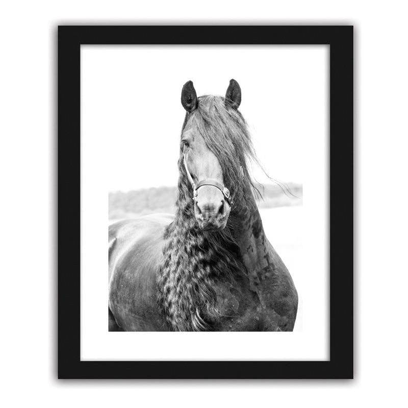 Glezna baltā rāmī - Horse 3 Home Trends DECO