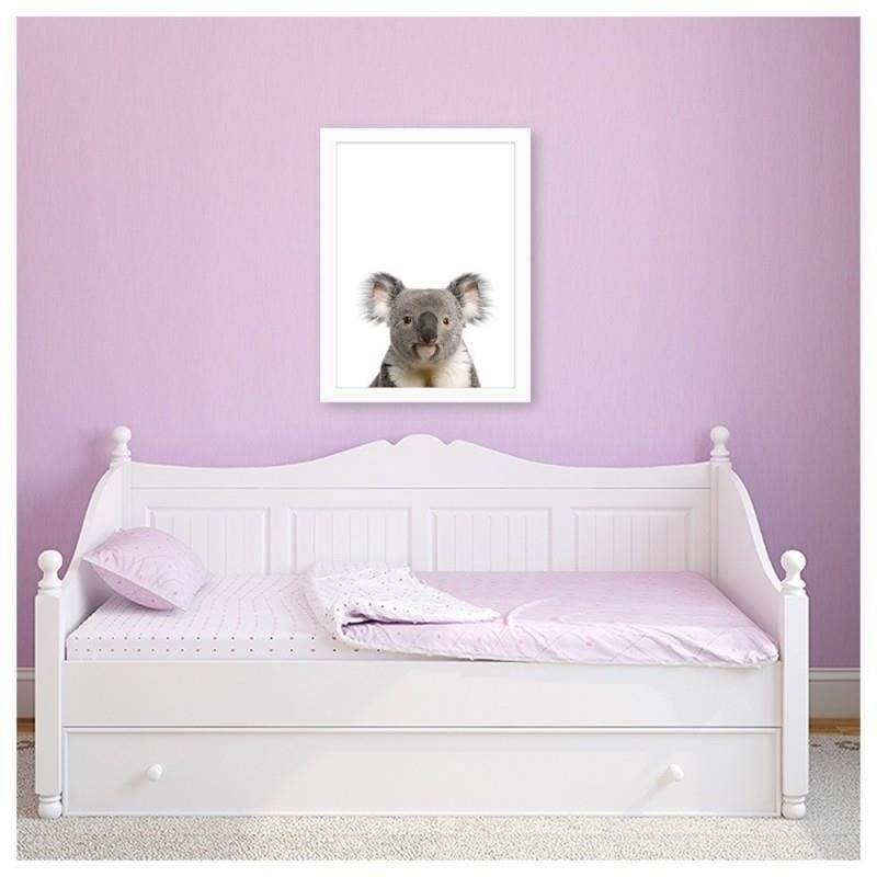 Glezna baltā rāmī - Koala Home Trends DECO