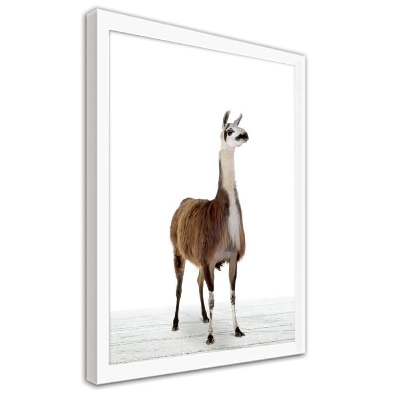 Glezna baltā rāmī - Lama Home Trends DECO
