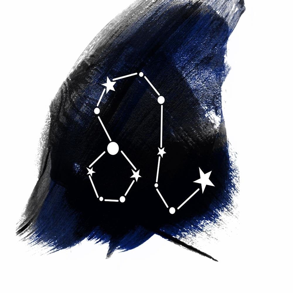 Glezna baltā rāmī - Le Zodiac Sign Home Trends DECO