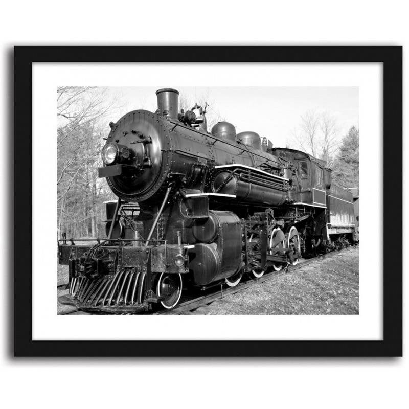 Glezna baltā rāmī - Locomotive Home Trends DECO
