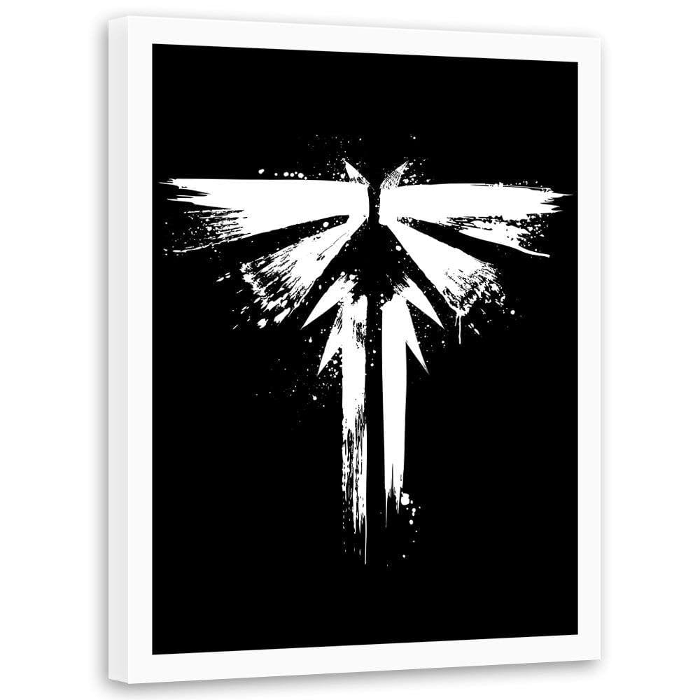 Glezna baltā rāmī - Look For The Light Home Trends DECO