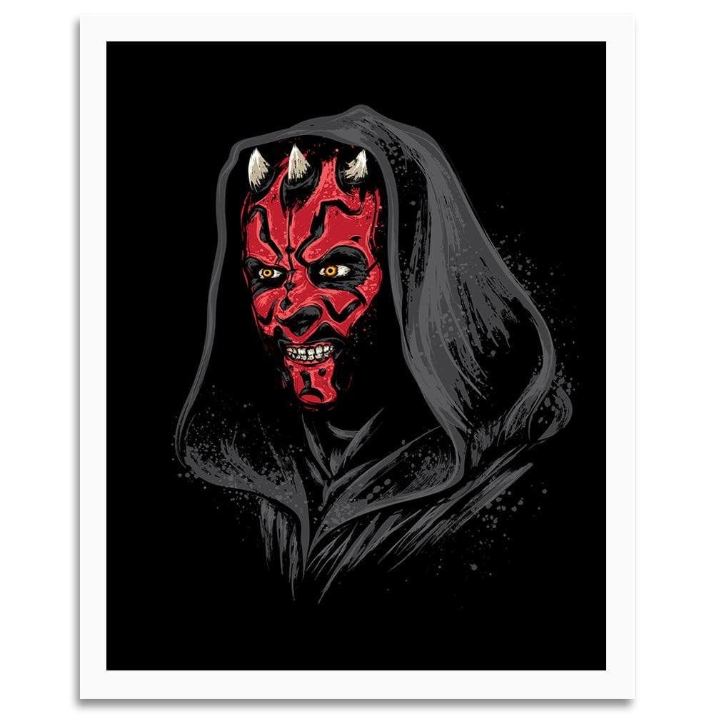 Glezna baltā rāmī - Lord Assassin Red Home Trends DECO