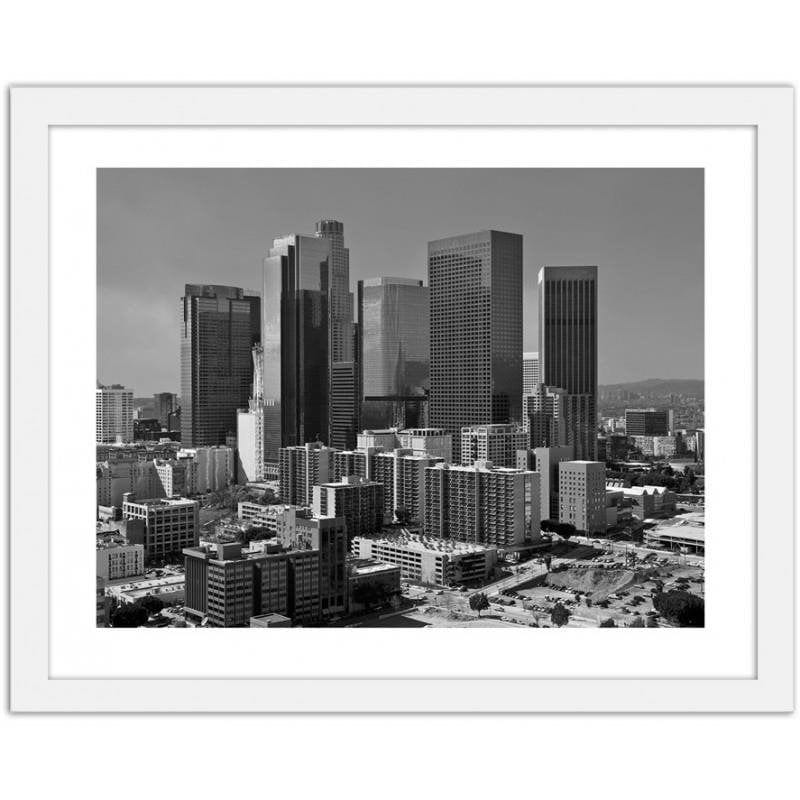 Glezna baltā rāmī - Los Angeles Home Trends DECO