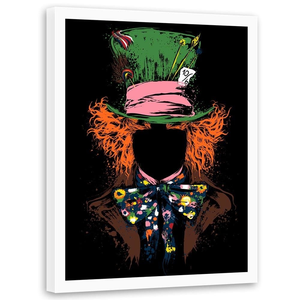Glezna baltā rāmī - Mad Hatter Home Trends DECO