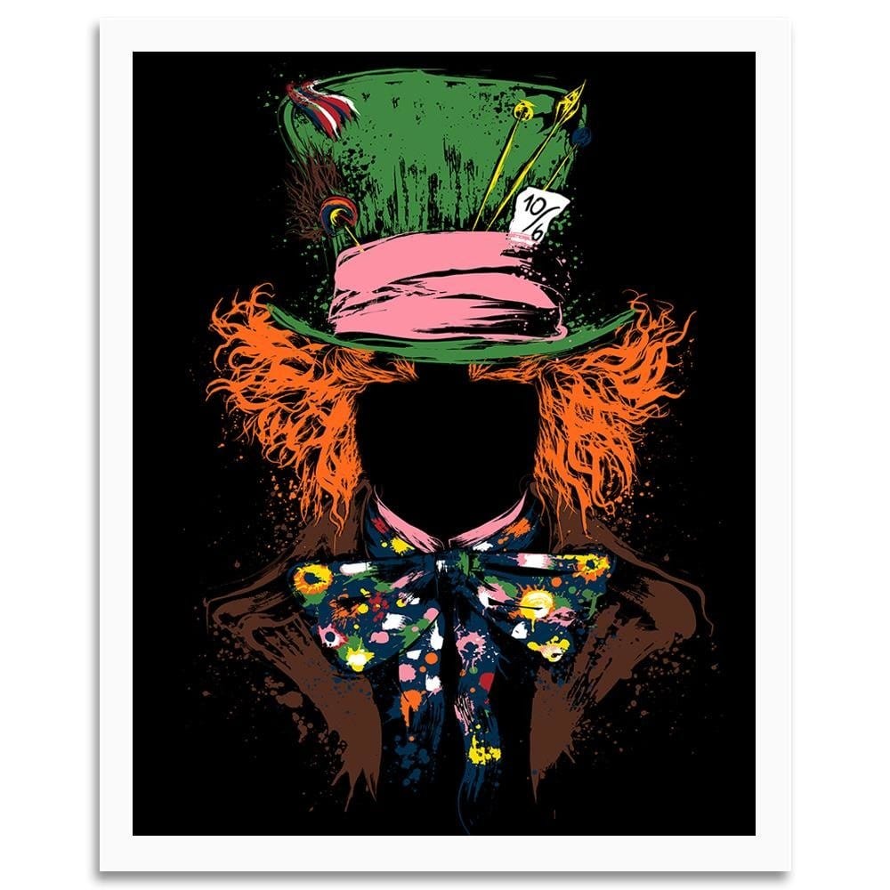 Glezna baltā rāmī - Mad Hatter Home Trends DECO
