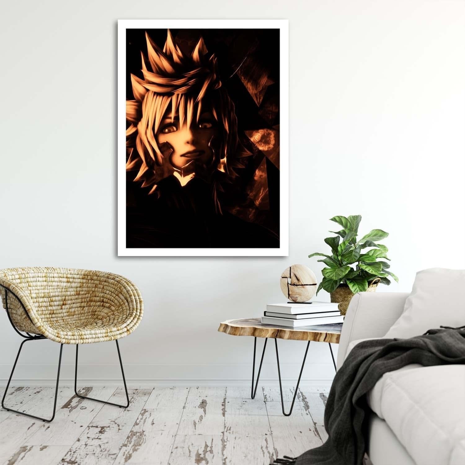Glezna baltā rāmī - Manga Boy Home Trends DECO