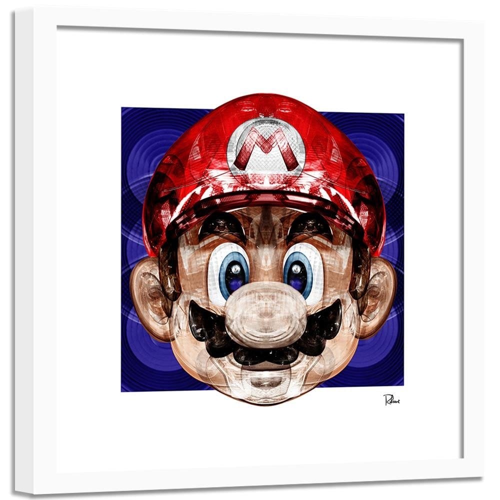 Glezna baltā rāmī - Mario Home Trends DECO