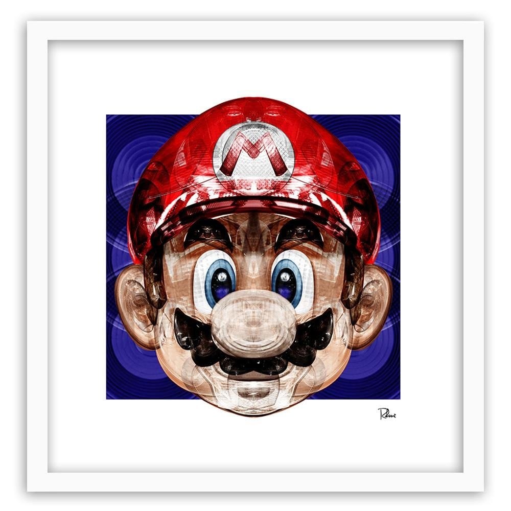 Glezna baltā rāmī - Mario Home Trends DECO