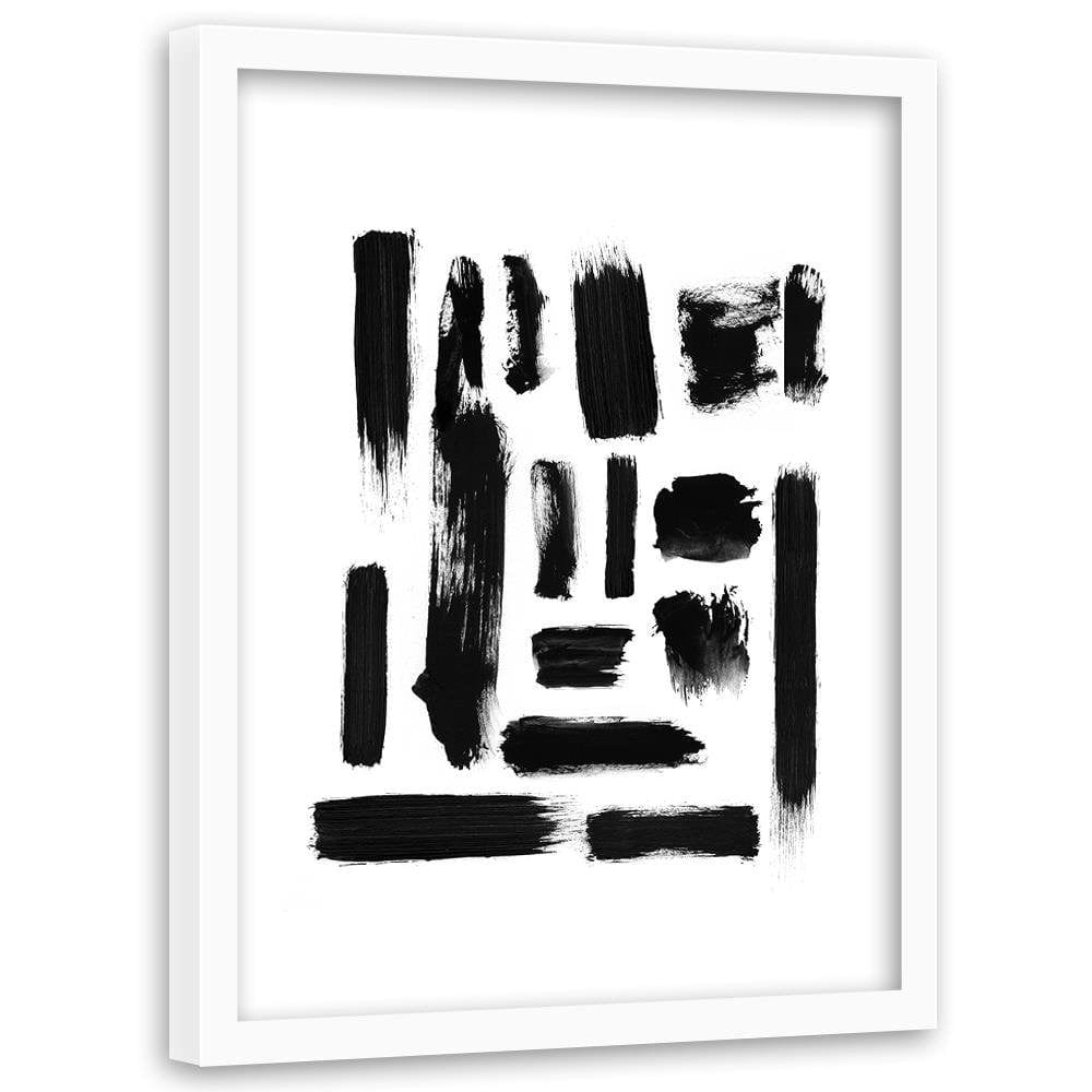 Glezna baltā rāmī - Maze 1 Home Trends DECO
