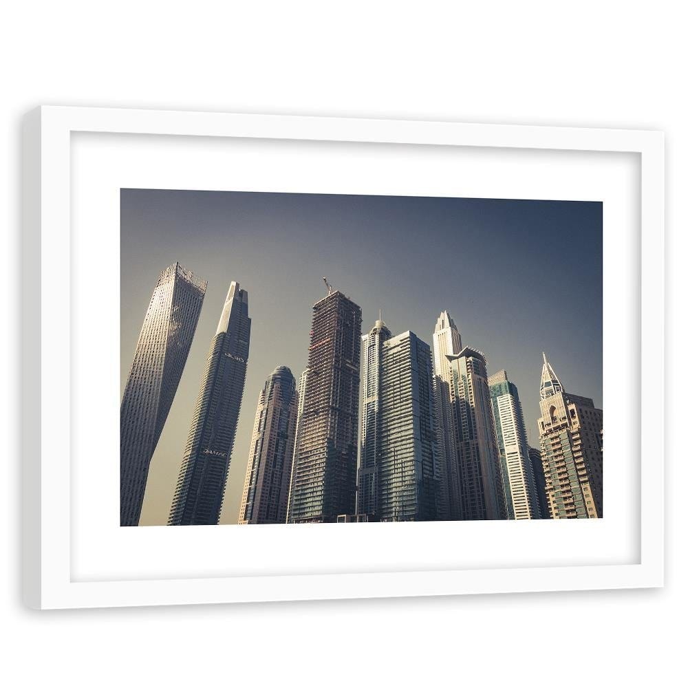 Glezna baltā rāmī - Modern Architecture In Dubai Home Trends DECO