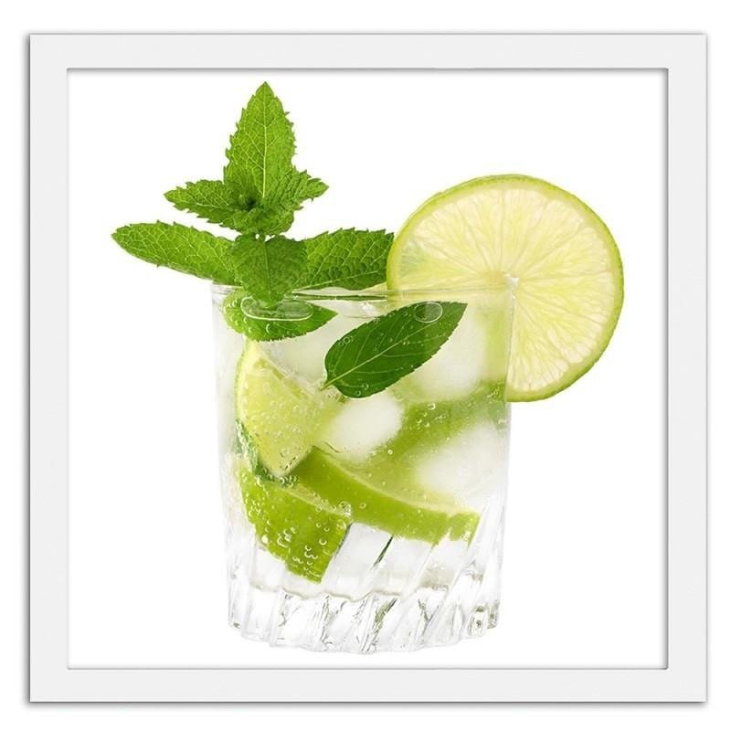 Glezna baltā rāmī - Mojito Home Trends DECO
