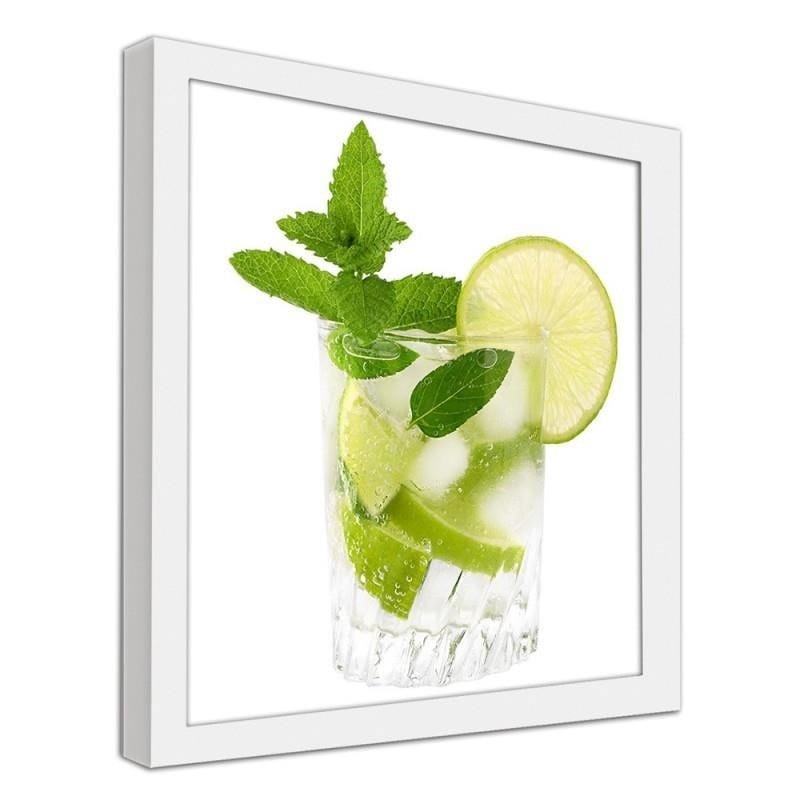Glezna baltā rāmī - Mojito Home Trends DECO