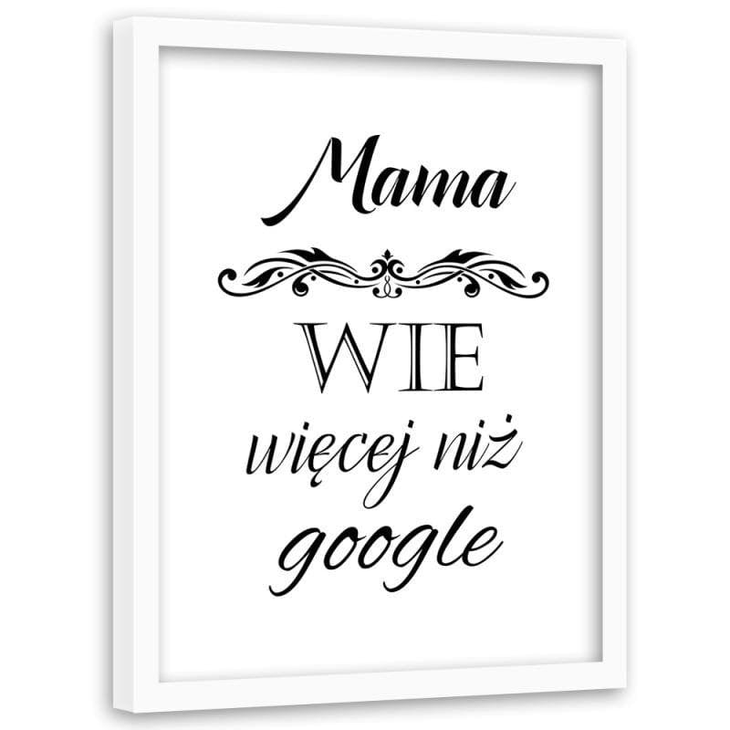 Glezna baltā rāmī - Mom knows more than Google. Home Trends DECO