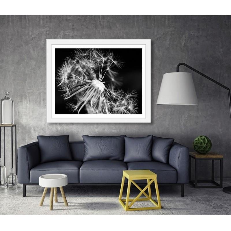 Glezna baltā rāmī - Monk's nun Home Trends DECO