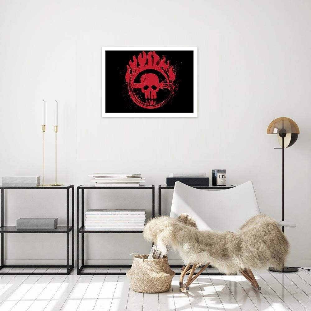 Glezna baltā rāmī - Movie Morife Home Trends DECO