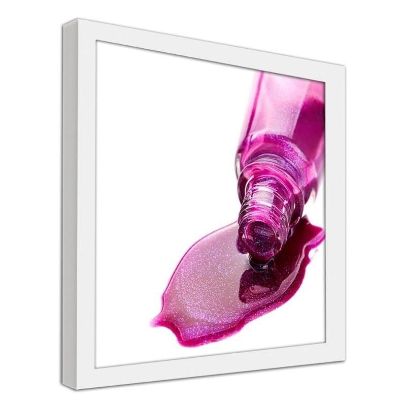 Glezna baltā rāmī - Paint for the beauty salon Home Trends DECO
