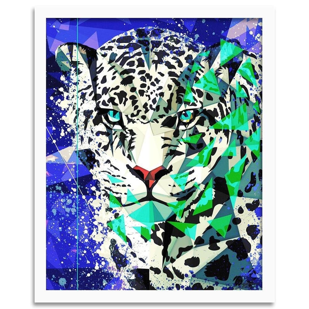 Glezna baltā rāmī - Painted Jaguar Home Trends DECO