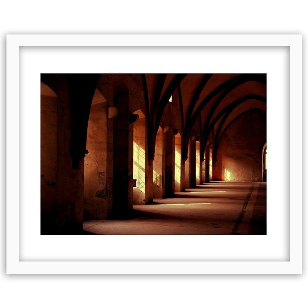 Glezna baltā rāmī - Pillars Of The Cathedral Home Trends DECO