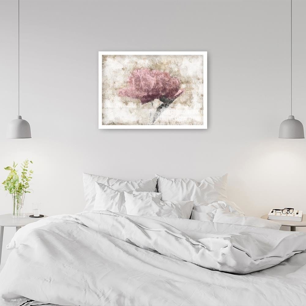Glezna baltā rāmī - Pink Abstraction Home Trends DECO