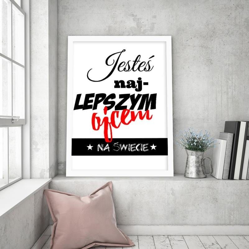 Glezna baltā rāmī - PLAGIAT Home Trends DECO