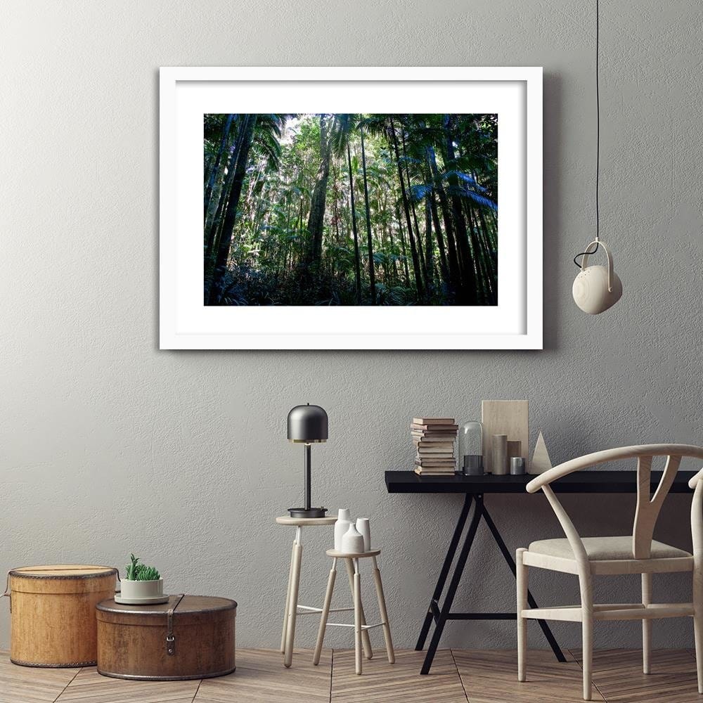 Glezna baltā rāmī - Plants In The Jungle Home Trends DECO