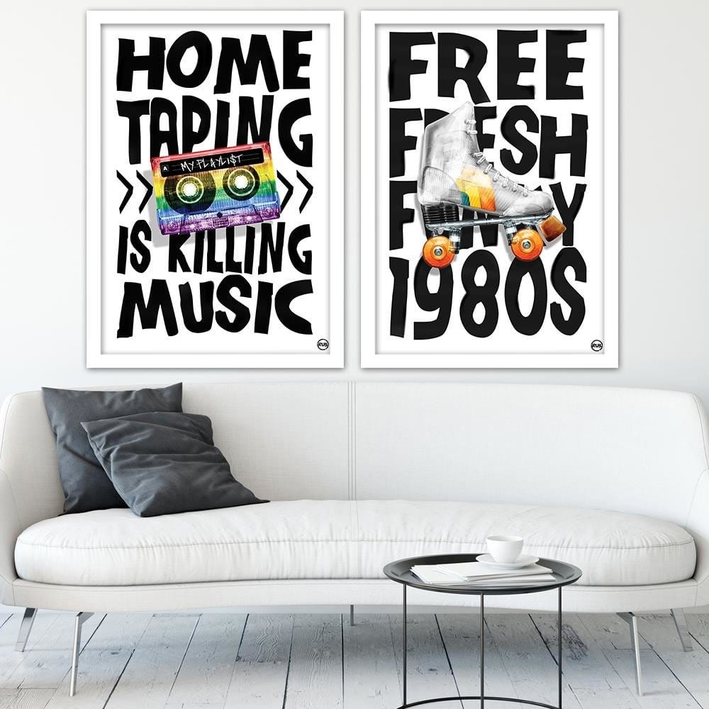 Glezna baltā rāmī - Quotes Home Trends DECO