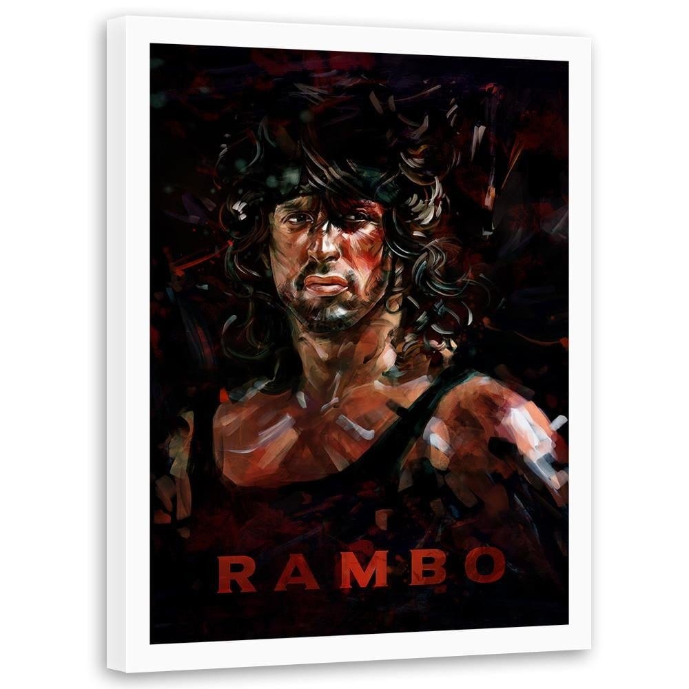 Glezna baltā rāmī - Rambo Home Trends DECO