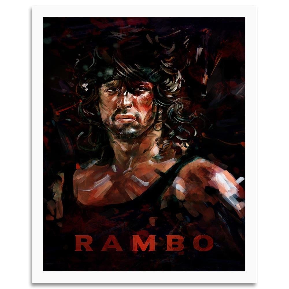 Glezna baltā rāmī - Rambo Home Trends DECO