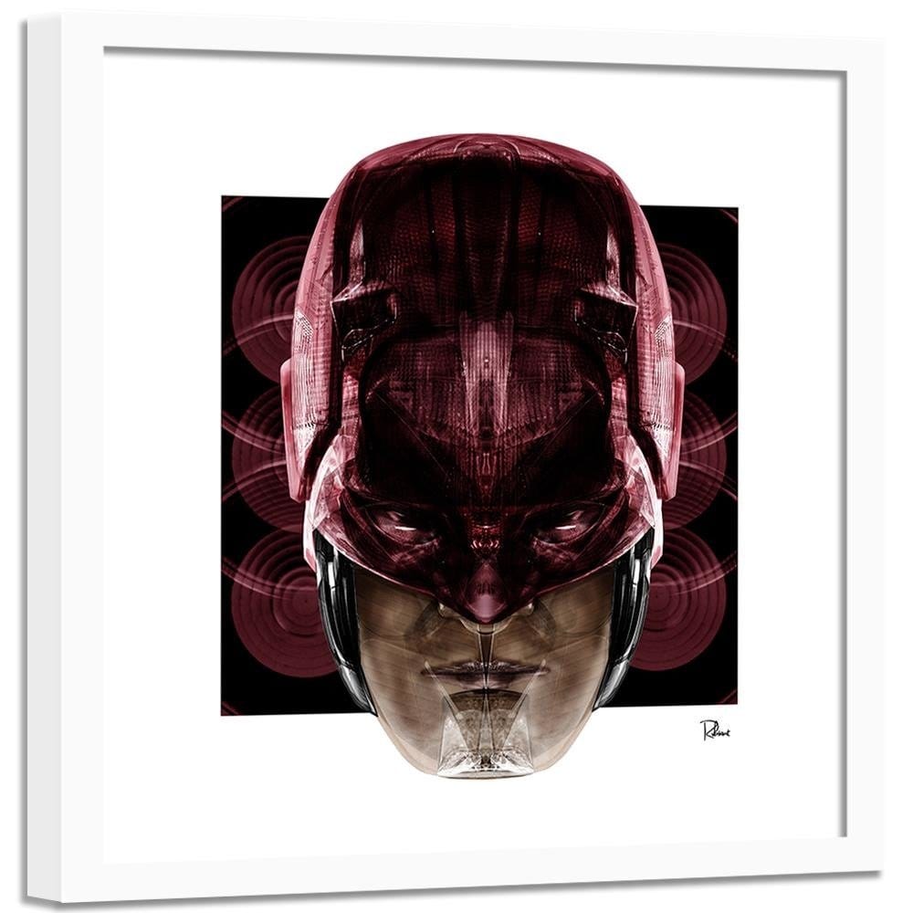 Glezna baltā rāmī - Red Hero Home Trends DECO