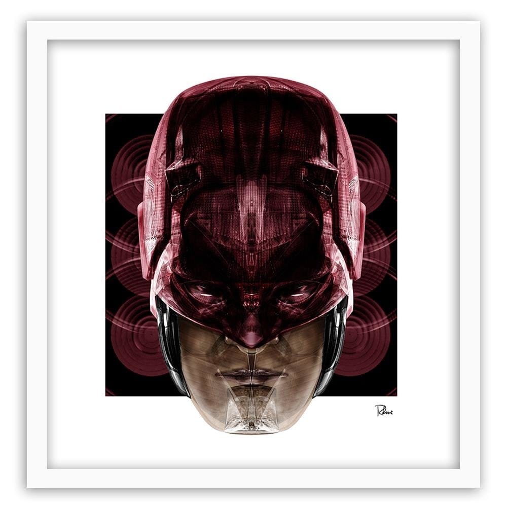 Glezna baltā rāmī - Red Hero Home Trends DECO