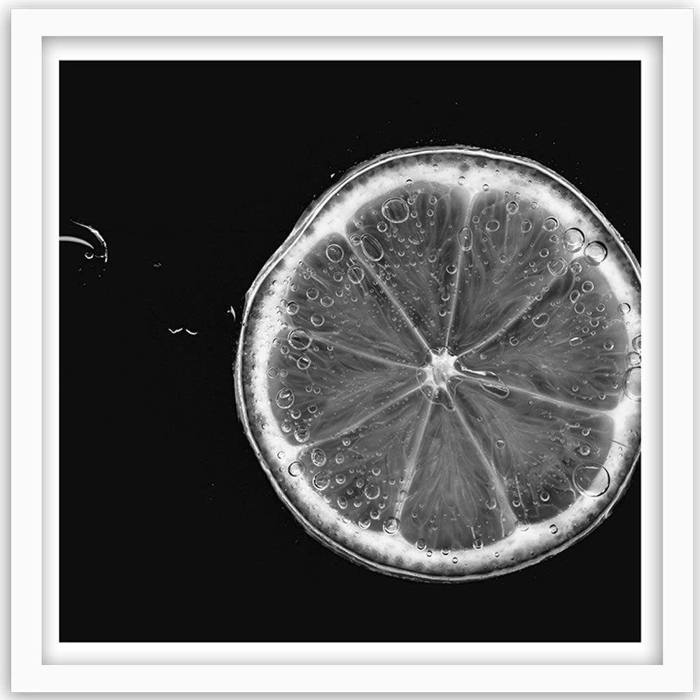 Glezna baltā rāmī - Slice Of Lemon Home Trends DECO