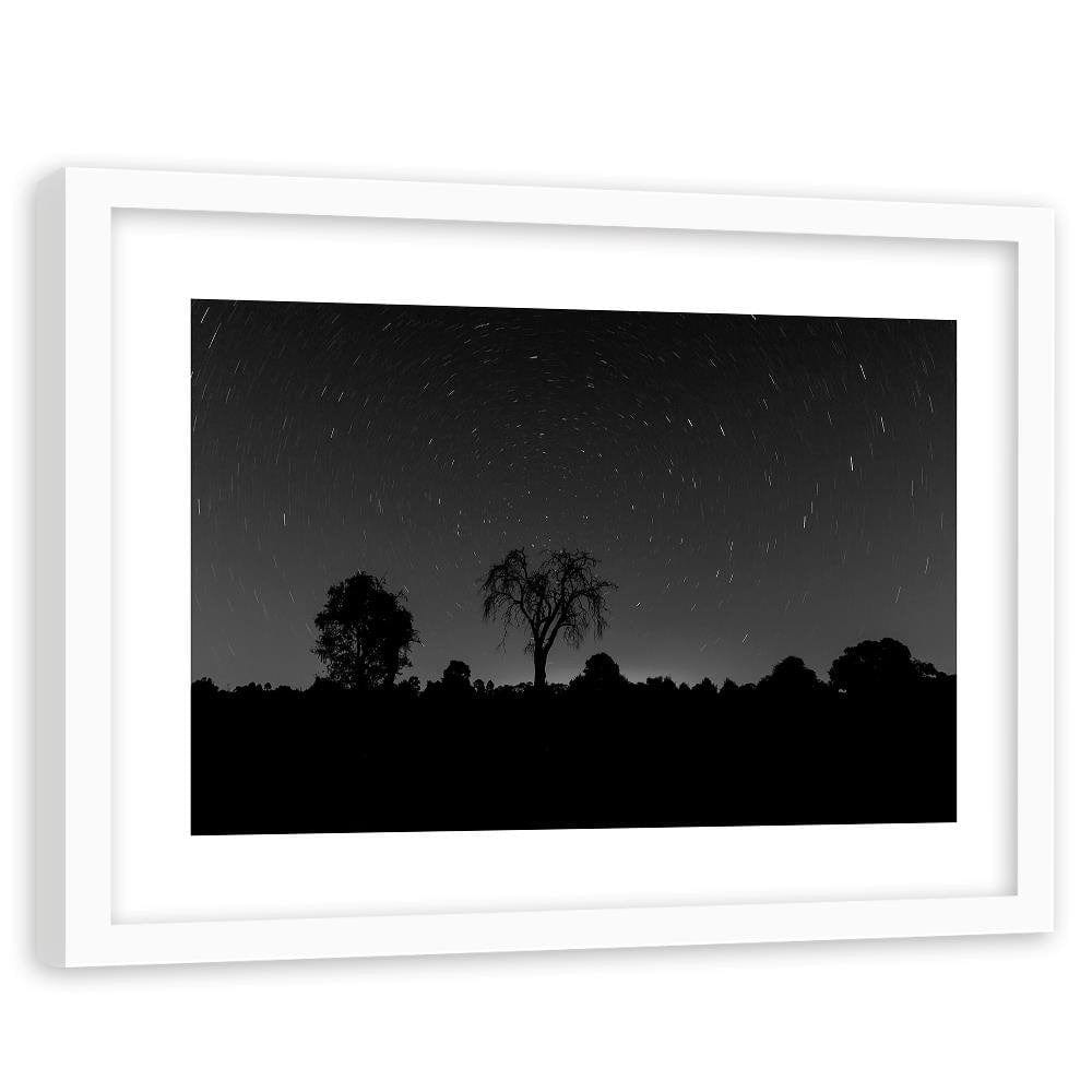 Glezna baltā rāmī - Starlight 2 Home Trends DECO
