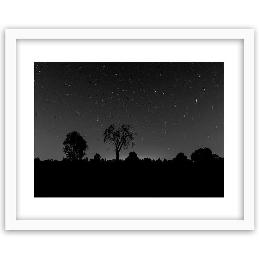 Glezna baltā rāmī - Starlight 2 Home Trends DECO