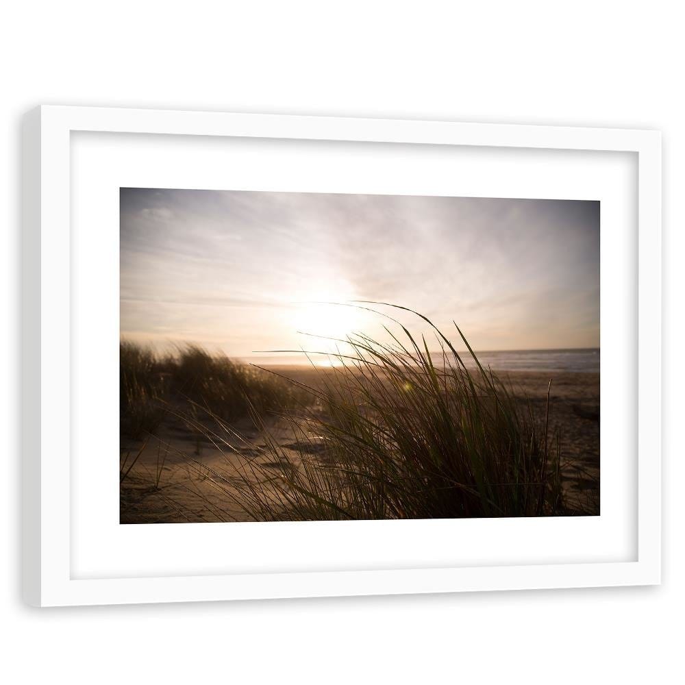 Glezna baltā rāmī - Sunset 2 Home Trends DECO