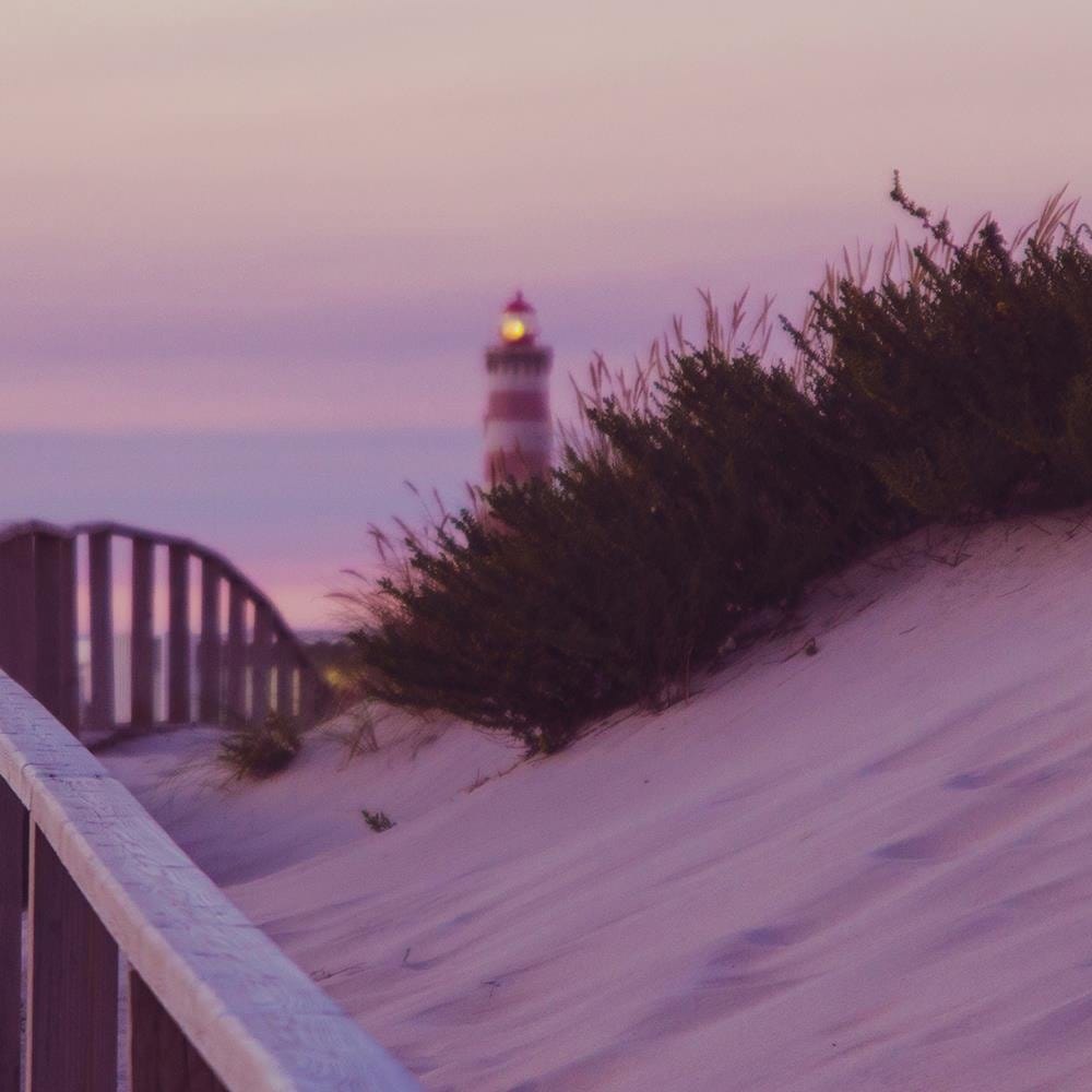 Glezna baltā rāmī - The Road To The Lighthouse Home Trends DECO